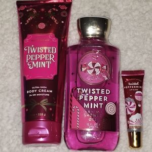 BBW Twisted peppermint set